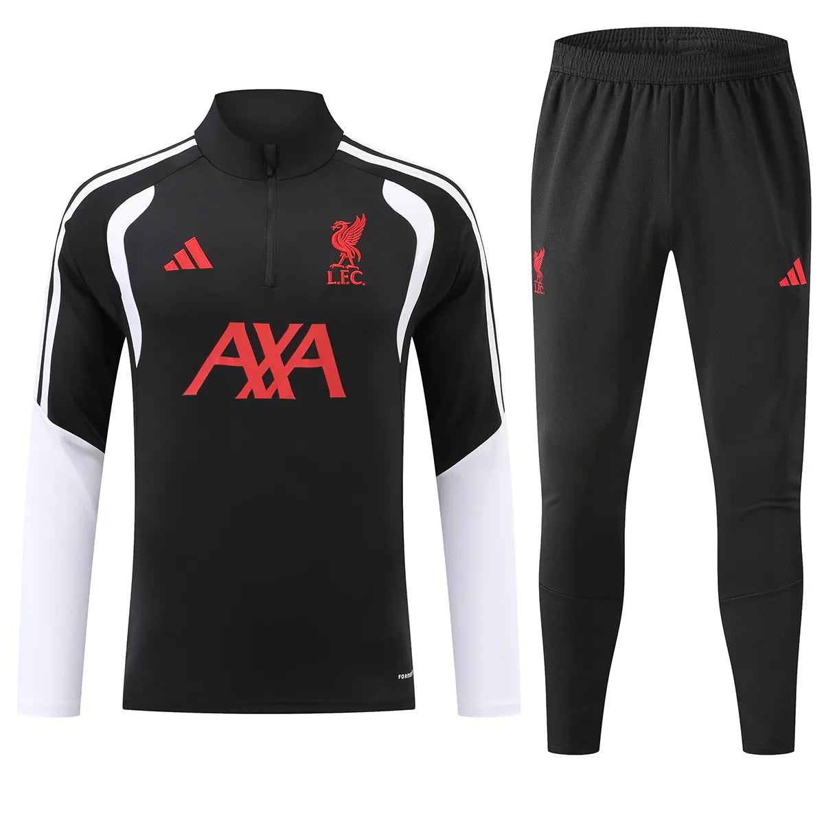 Liverpool 1/4 Zip Tracksuit 2026/27 Black