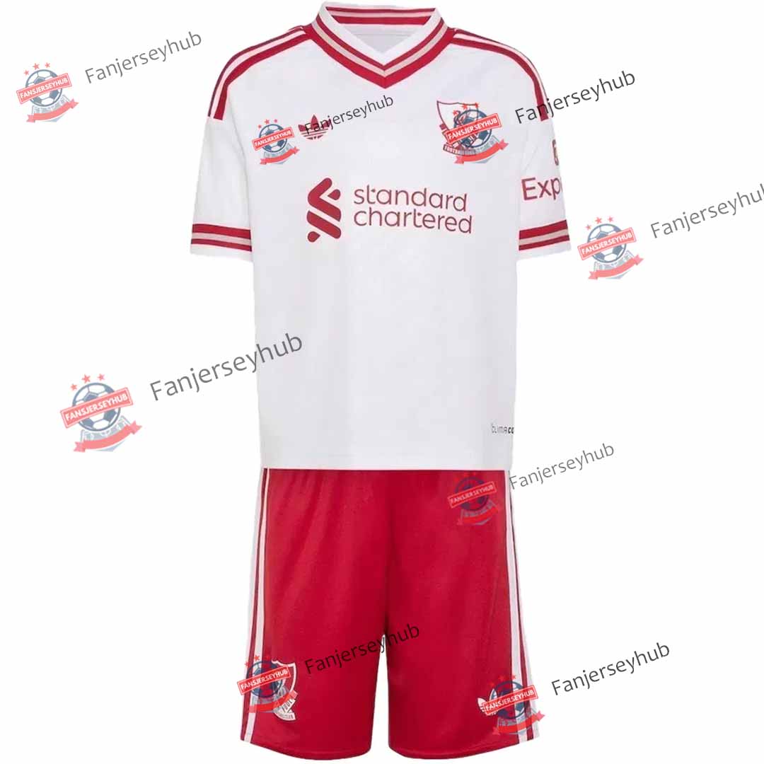 Kid's The Reds Away Kit - Jersey+Shorts 2026/27