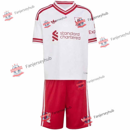 Kid's The Reds Away Kit - Jersey+Shorts 2026/27
