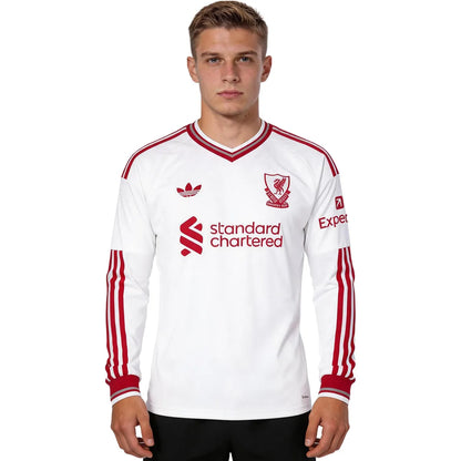 Maillot domicile manches longues de Liverpool 2025/26