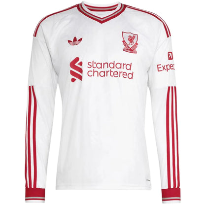 Maillot domicile manches longues de Liverpool 2025/26
