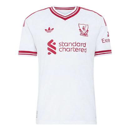 Camiseta de fútbol del Liverpool, versión jugador local, temporada 2025/26