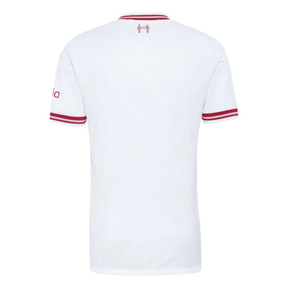 Camiseta de fútbol del Liverpool, versión jugador local, temporada 2025/26