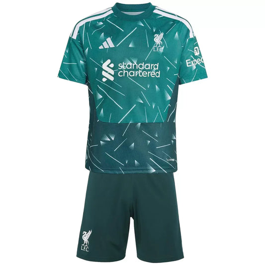 Kid's Liverpool Goalkeeper Kit - Jersey+Shorts 2026/27