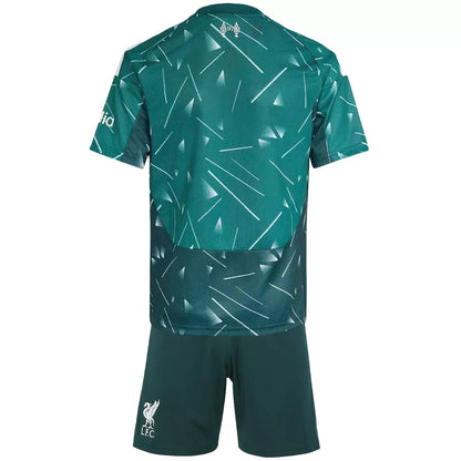 Kid's Liverpool Goalkeeper Kit - Jersey+Shorts 2026/27