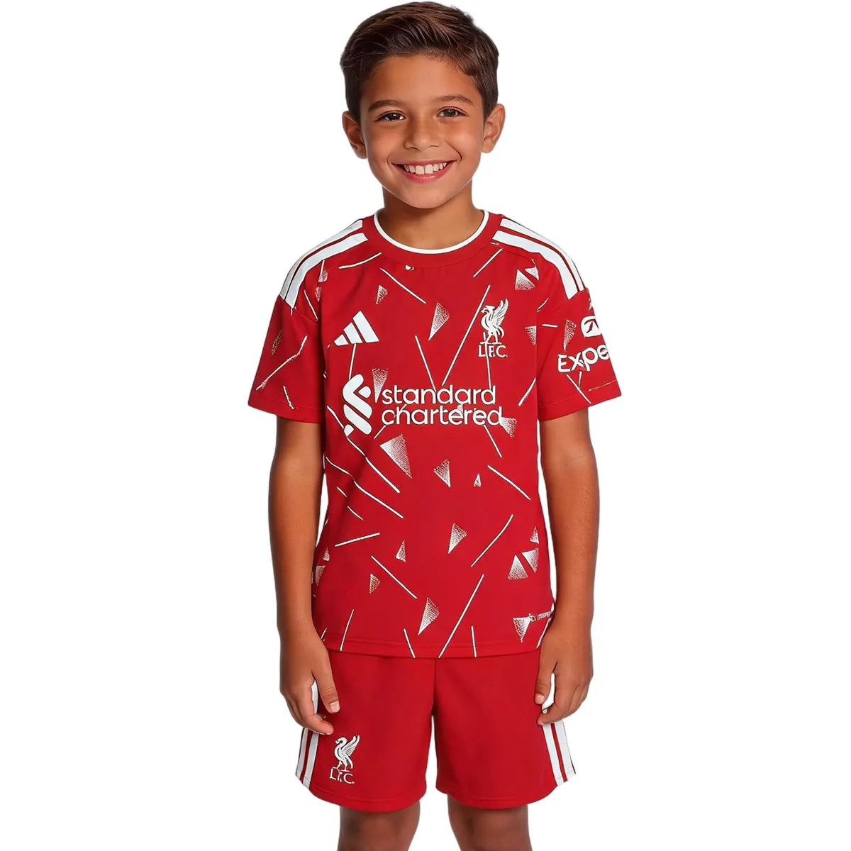 Kid's Liverpool Home Kit - Jersey+Shorts 2026/27