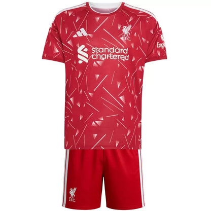 Kid's Liverpool Home Kit - Jersey+Shorts 2026/27