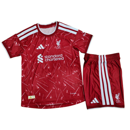 Kid's Liverpool Home Jersey Kit Player Version - Jersey+Shorts 2026/27