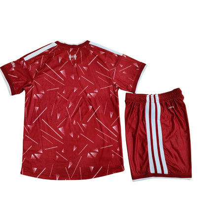 Kid's Liverpool Home Jersey Kit Player Version - Jersey+Shorts 2026/27