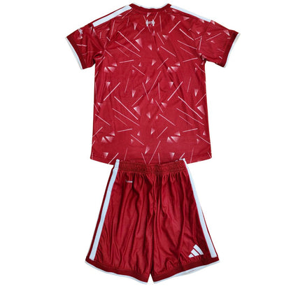 Kid's Liverpool Home Jersey Kit Player Version - Jersey+Shorts 2026/27