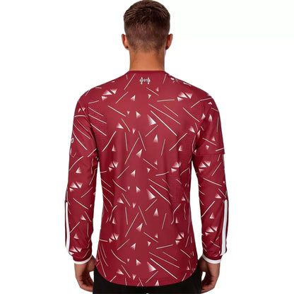 Camiseta de manga larga del Liverpool para la temporada 2025/26