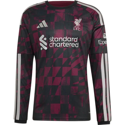 Liverpool Third Away Long Sleeve Soccer Jersey 2026/27