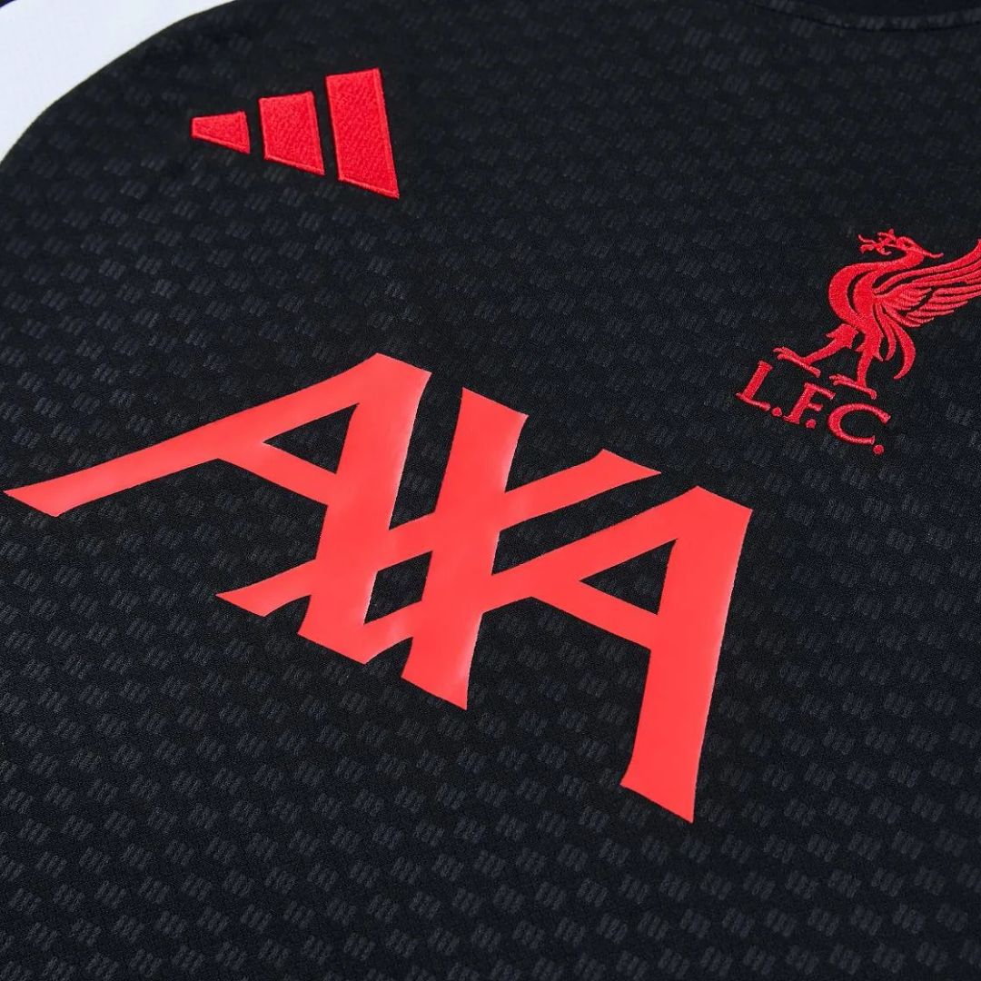 Liverpool Tiro Training Soccer Jersey 2026/27 Black