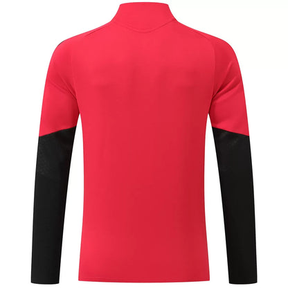 Manchester United 1/4 Zip Tracksuit 2026/27 Red