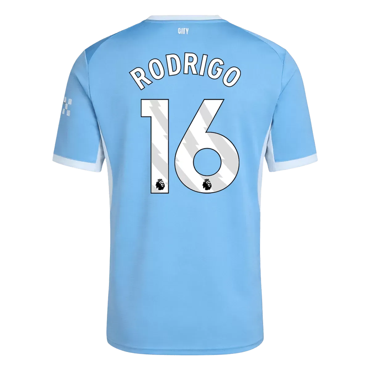 RODRIGO #16 Manchester City Home Soccer Jersey 2026/27 Blue