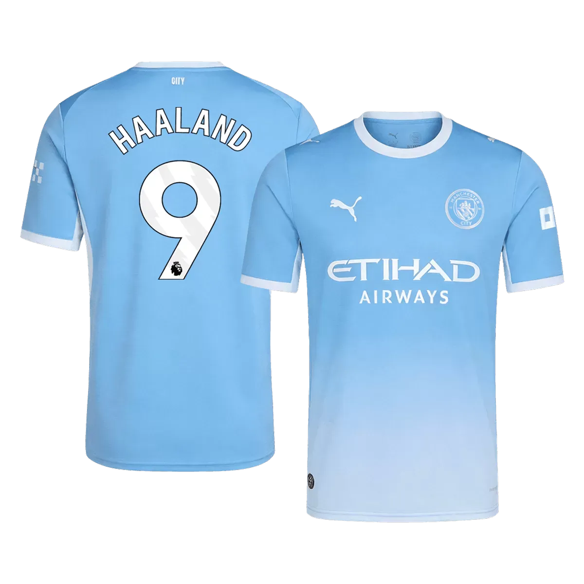 HAALAND #9 Manchester City Home Soccer Jersey 2026/27 Blue