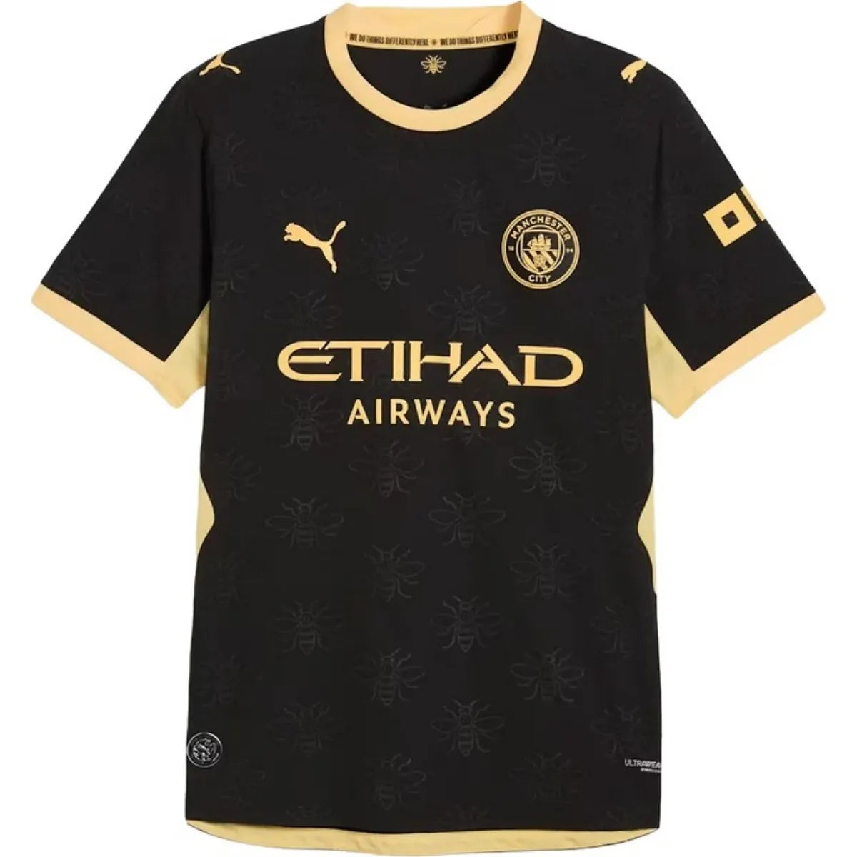 Camiseta de fútbol del Manchester City, versión visitante, temporada 2025/26