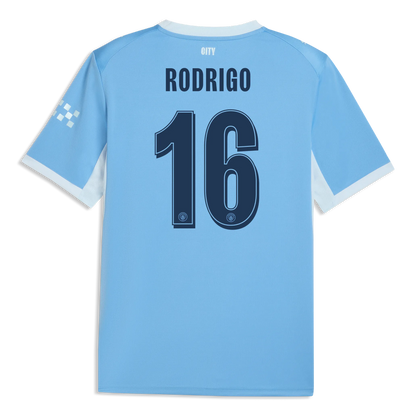 Camiseta de fútbol del Manchester City, local, temporada 2025/26, número 47, azul, de Foden