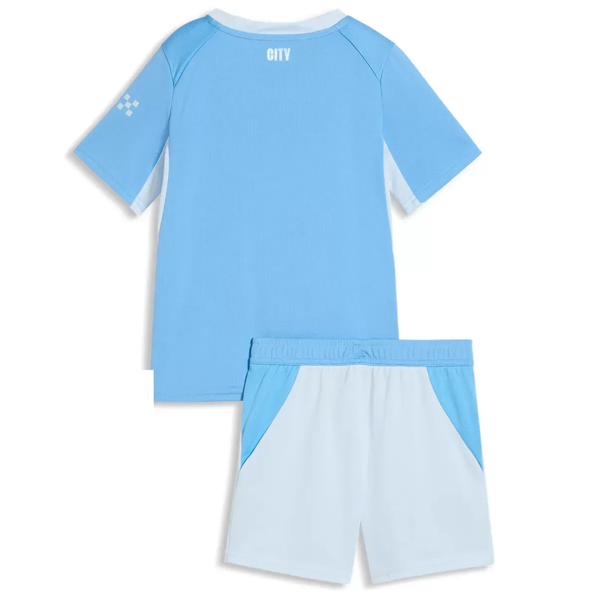 Manchester City Kid's Home Soccer Jersey Kit (Jersey+Shorts) 2026/27 Blue