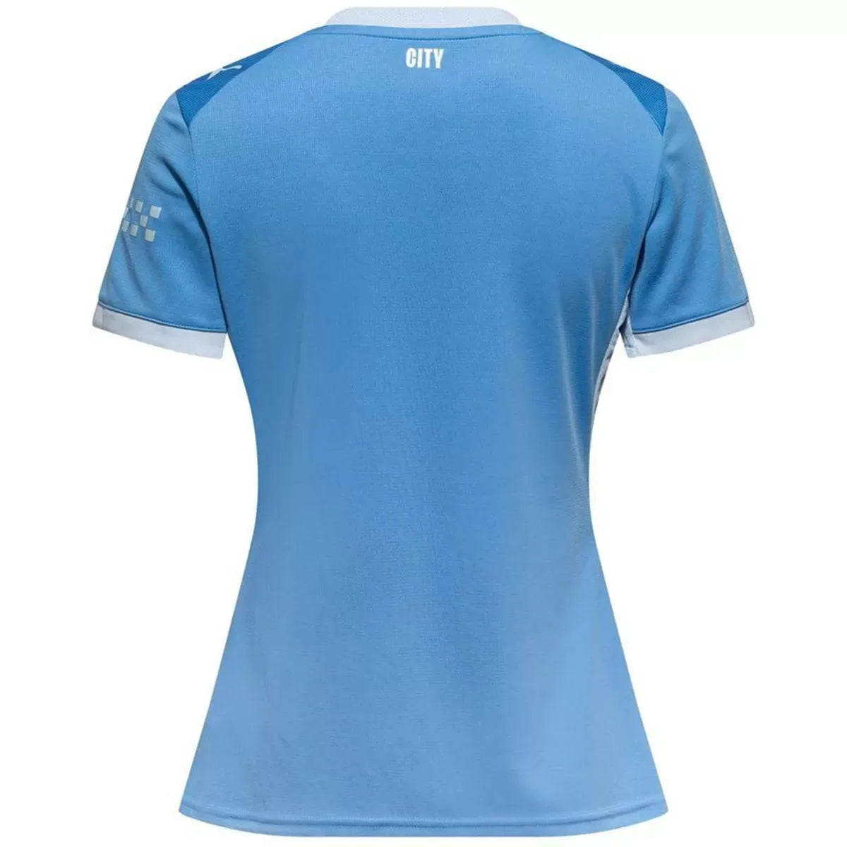 Camiseta de fútbol del Manchester City femenino, local, temporada 2025/26, azul