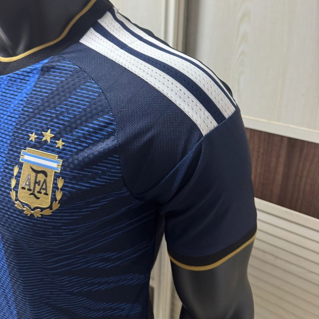 Camiseta Versión Jugador Especial La Albiceleste Mundial 2026 Azul