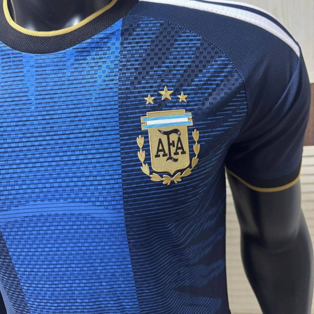 Camiseta Versión Jugador Especial La Albiceleste Mundial 2026 Azul