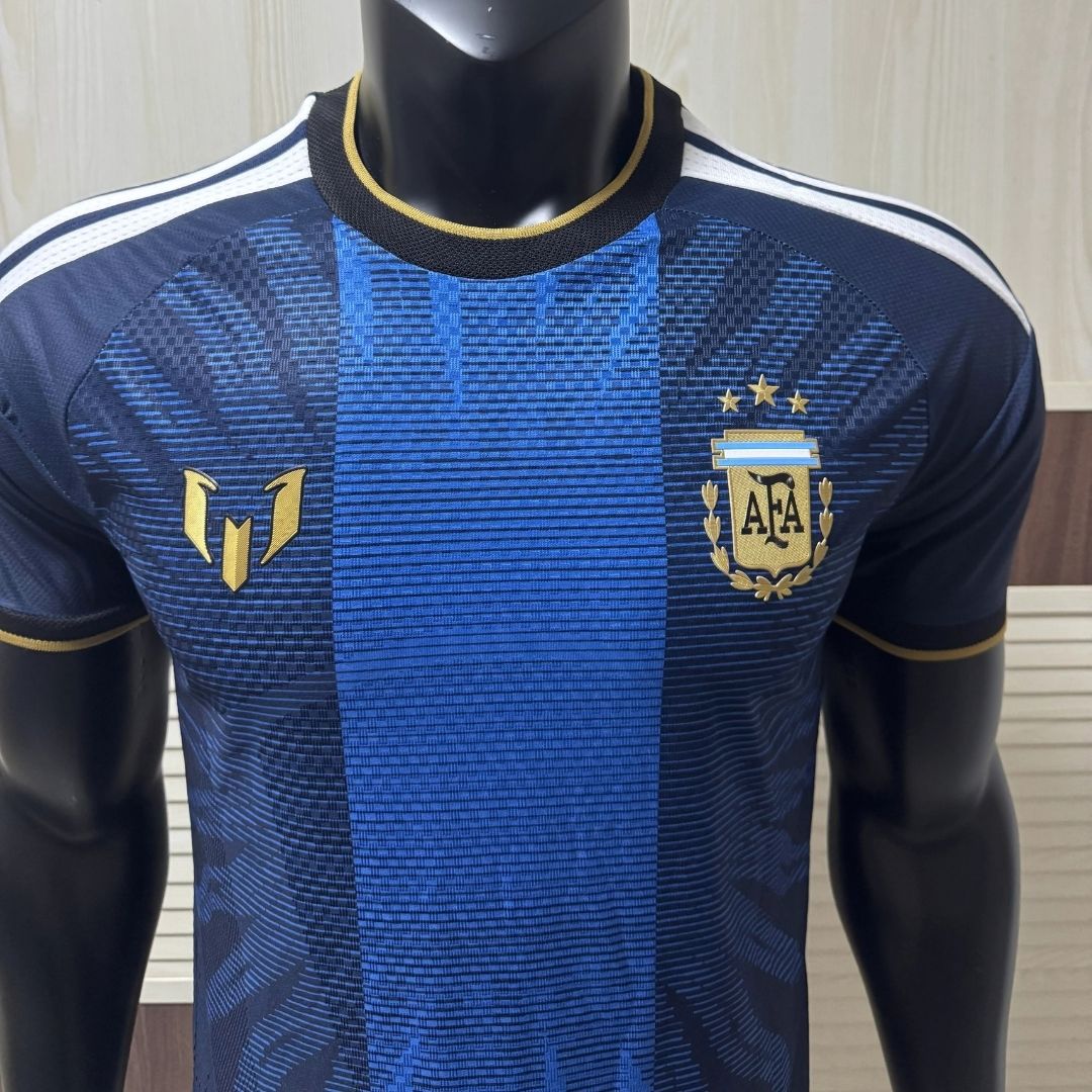 Camiseta Versión Jugador Especial La Albiceleste Mundial 2026 Azul
