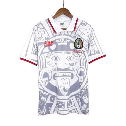 Mexico 1998 Retro Away Soccer Jersey