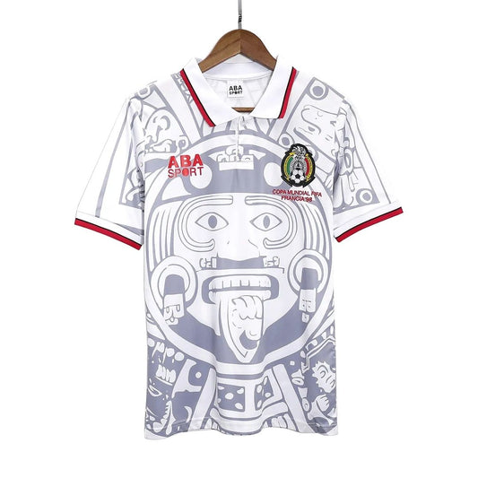 Mexico 1998 Retro Away Soccer Jersey