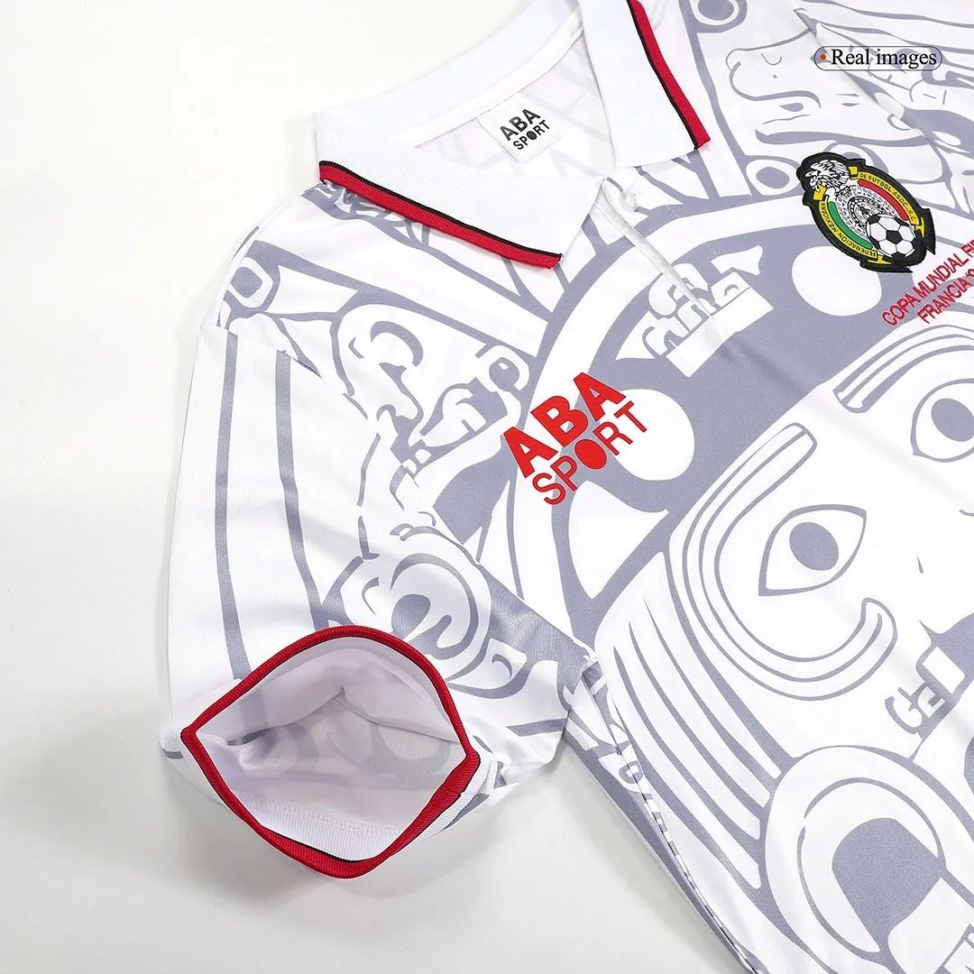 Mexico 1998 Retro Away Soccer Jersey