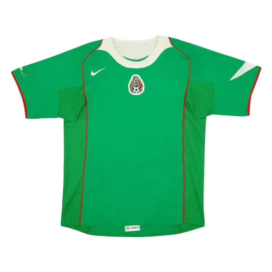 Mexico 2004 Retro Home Soccer Jersey