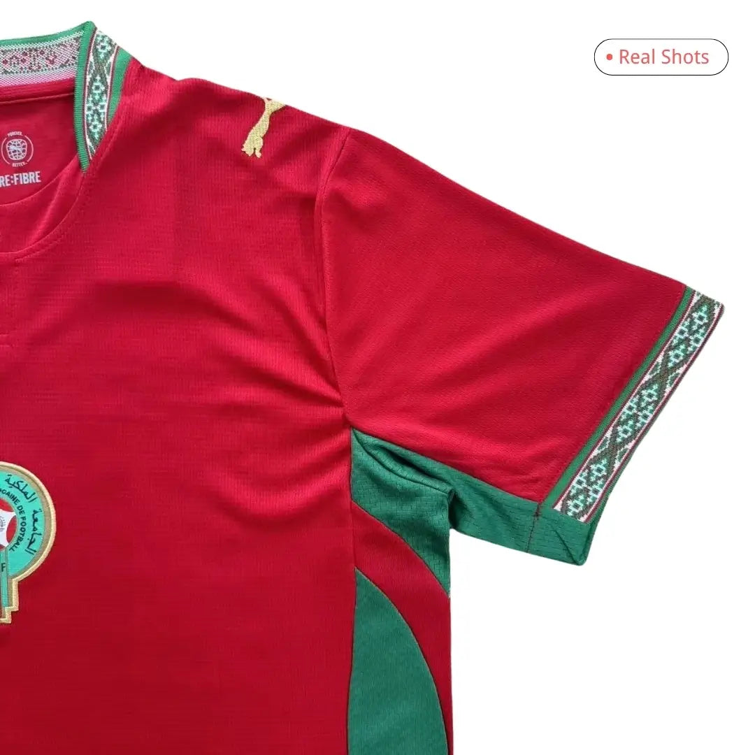 Morocco World Cup 2026 Home Soccer Jersey
