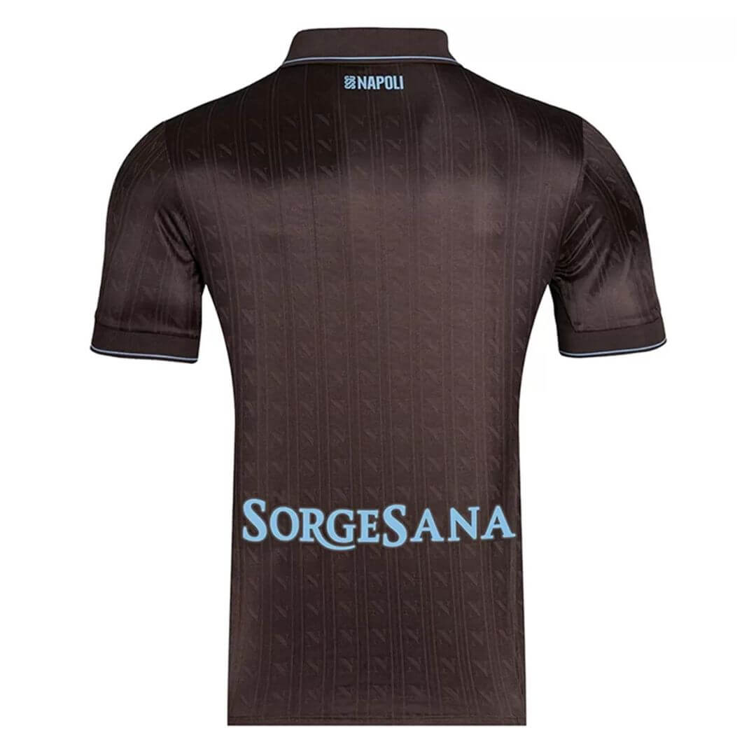 Camiseta de visitante del Napoli, tercera equipación, temporada 2025/26