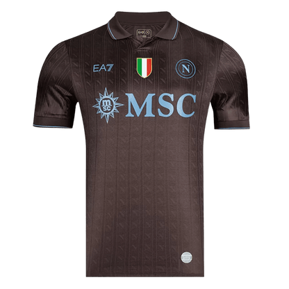 Camiseta de visitante del Napoli, tercera equipación, temporada 2025/26