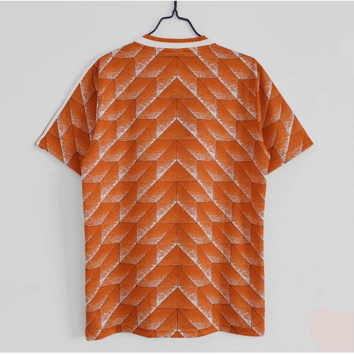 Camiseta retro de fútbol de los Países Bajos de 1988