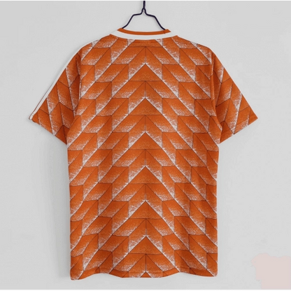 Camiseta retro de fútbol de los Países Bajos de 1988