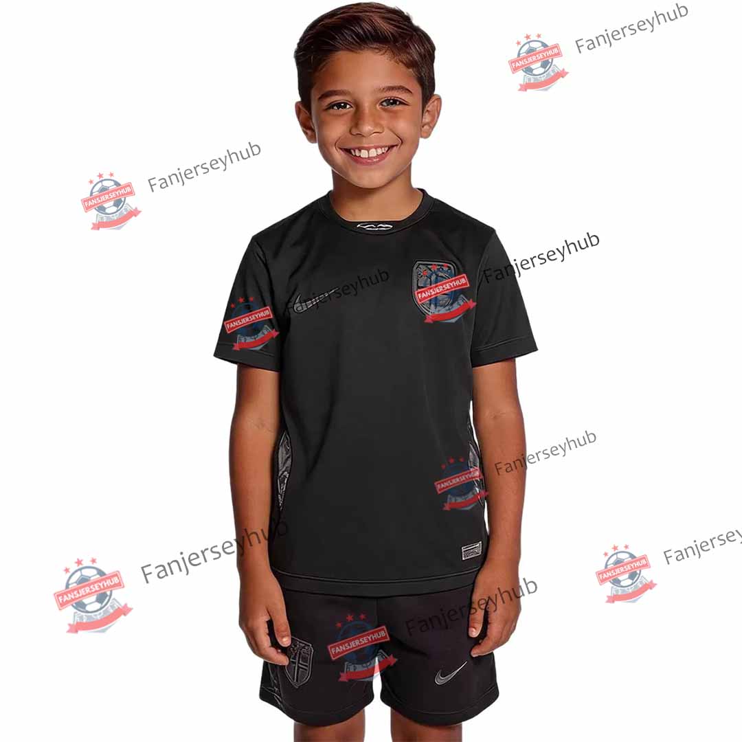 Kit de fútbol de visitante para niños Løvene - Camiseta + Pantalones cortos 2026