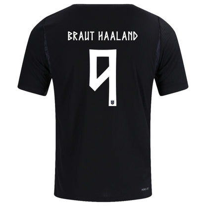 Maillot Joueur BRAUT HAALAND #9 Norvège Domicile Version Joueur Coupe du Monde 2026