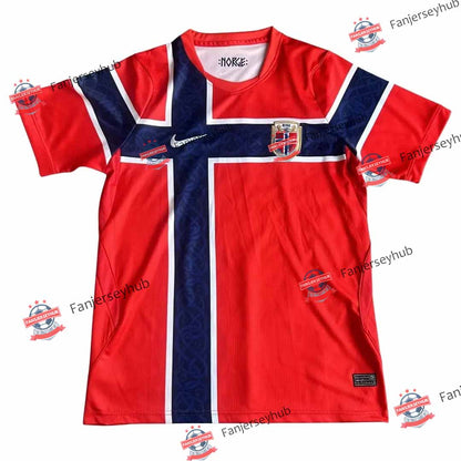 Braut Haaland #9 Løvene Home Soccer Jersey 2026 World Cup