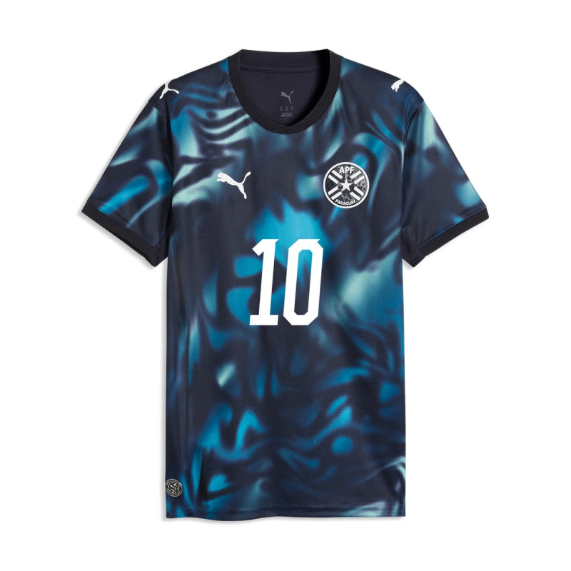 ALMIRÓN #10 Paraguay Away Soccer Jersey World Cup 2026