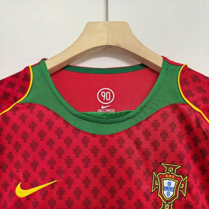 Portugal 2004 Home Retro Football Jersey