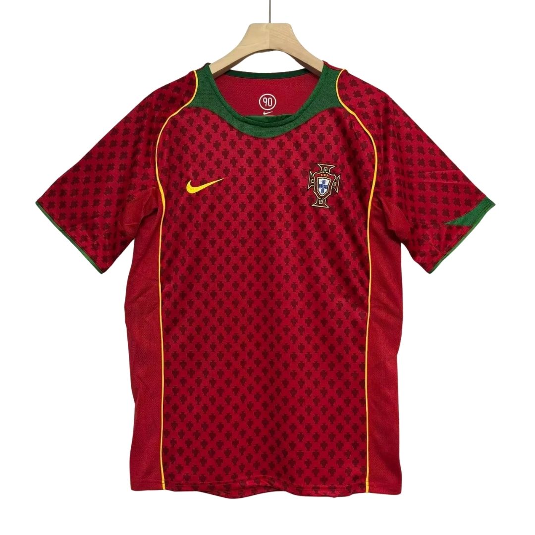 Portugal 2004 Home Retro Football Jersey