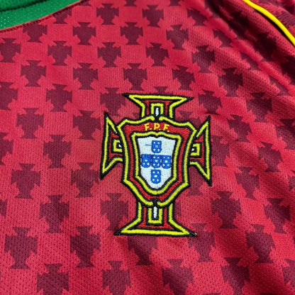 Portugal 2004 Home Retro Football Jersey