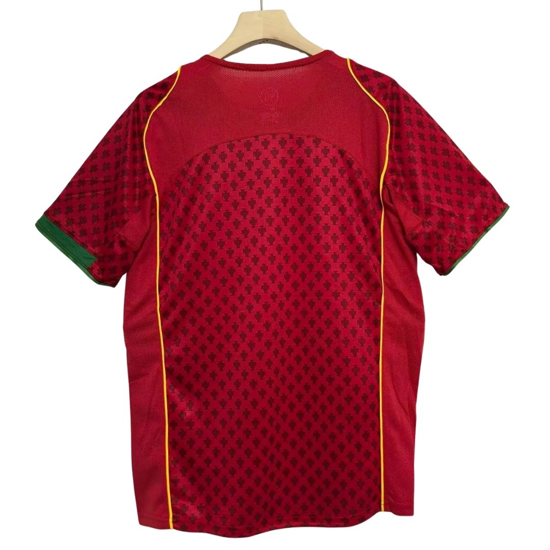 Portugal 2004 Home Retro Football Jersey