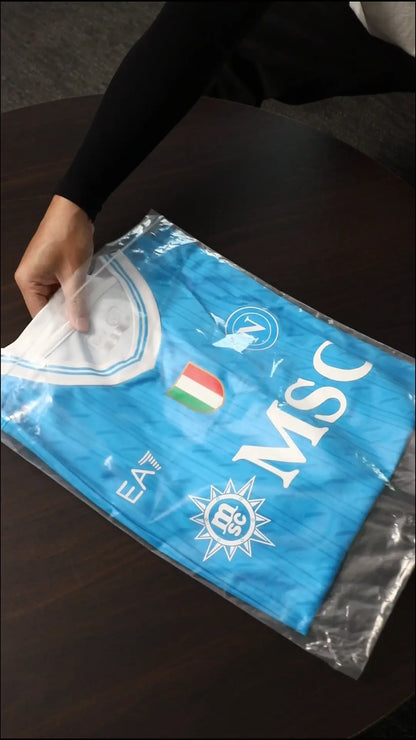 Camiseta de fútbol del Napoli para la temporada 2025/26