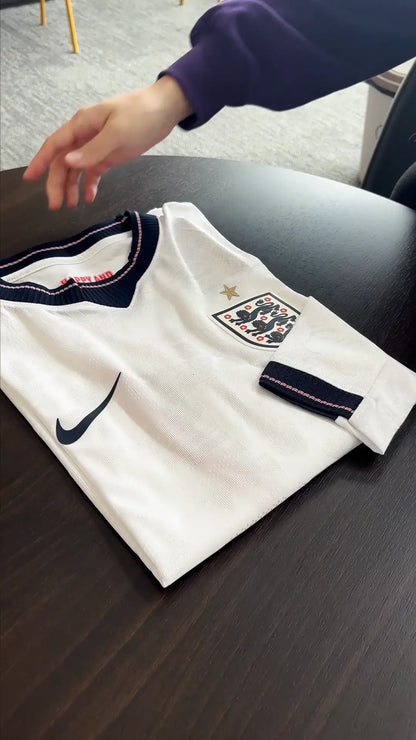 Camiseta de manga larga de jugador de Inglaterra para la Copa Mundial 2026