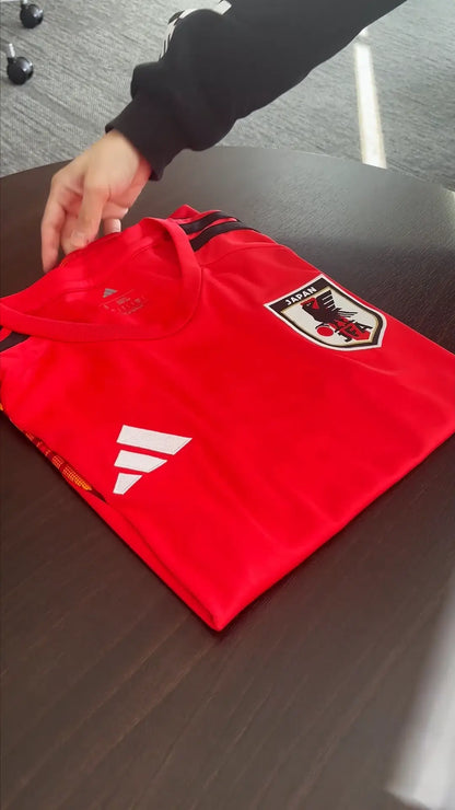 Camiseta de portero de Japón para la Copa Mundial 2026, roja