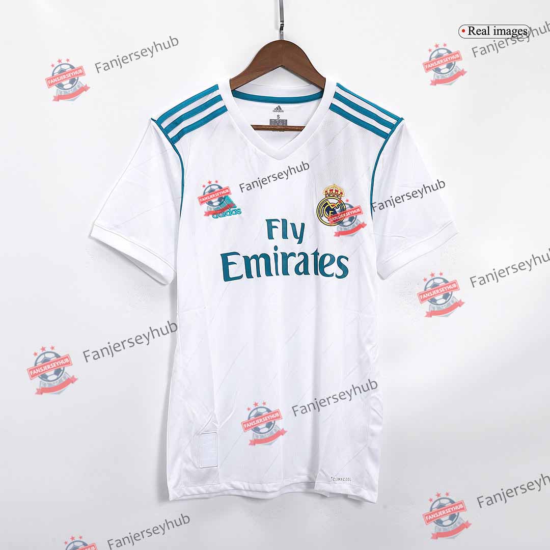 RONALDO #7 Retro 2017/18 Los Blancos Home Soccer Jersey