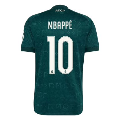 MBAPPé #10 Camiseta de fútbol visitante Los Blancos 2025/26