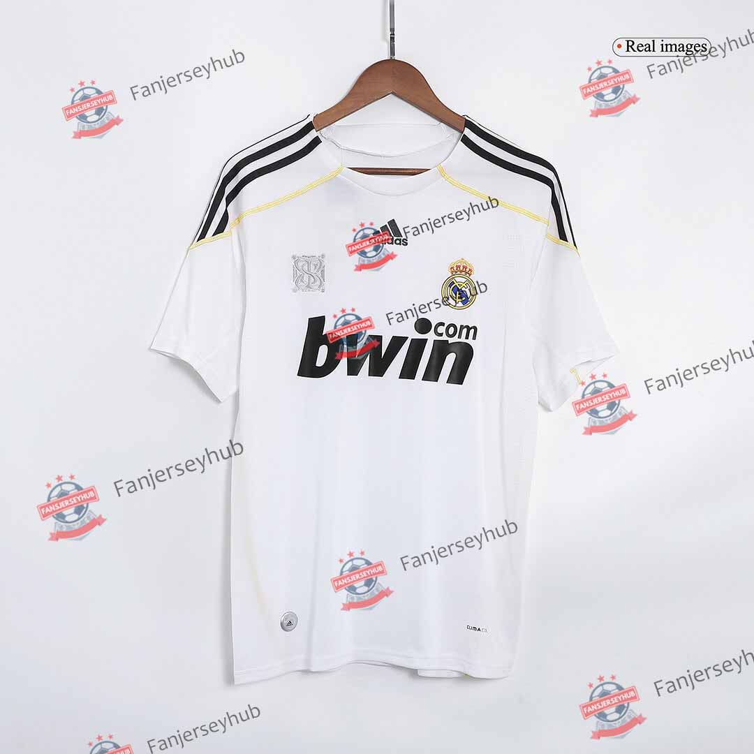 Camiseta de fútbol retro de Ronaldo #9 Los Blancos 2009/10